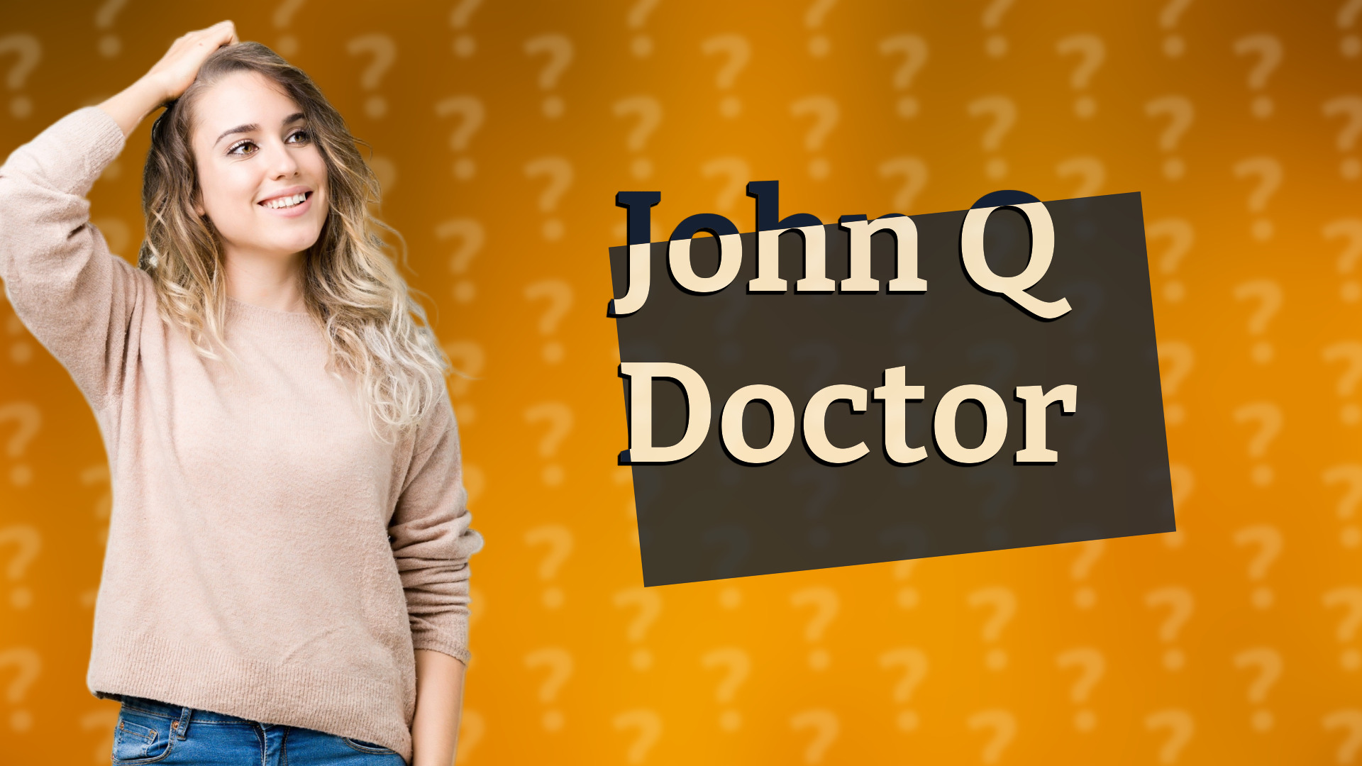 John Q Doctor