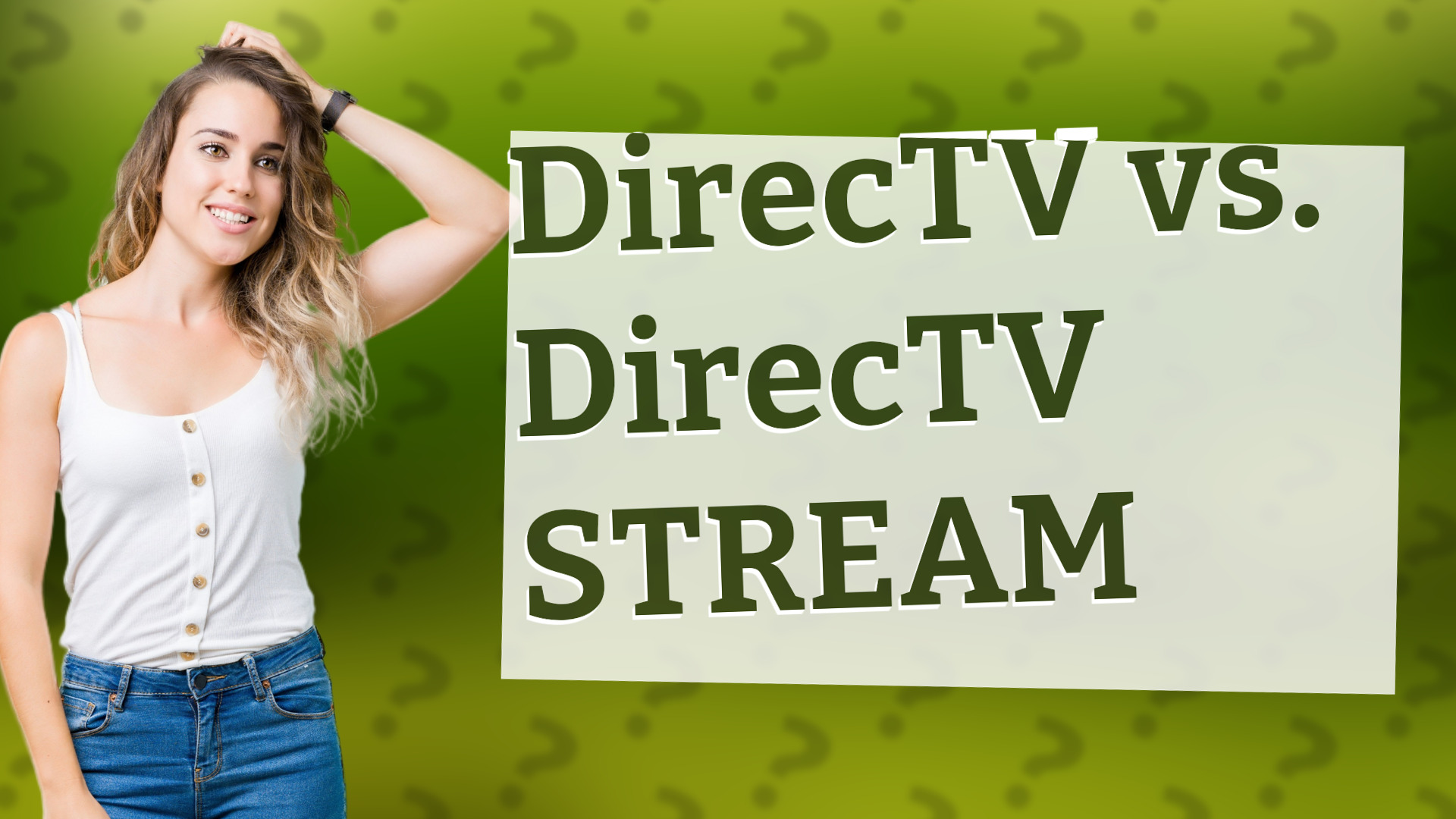 DirecTV vs. DirecTV STREAM