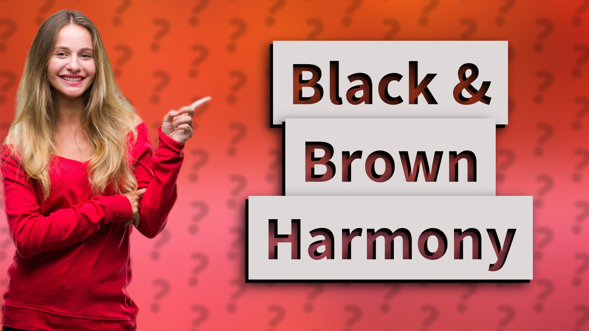 Black & Brown Harmony