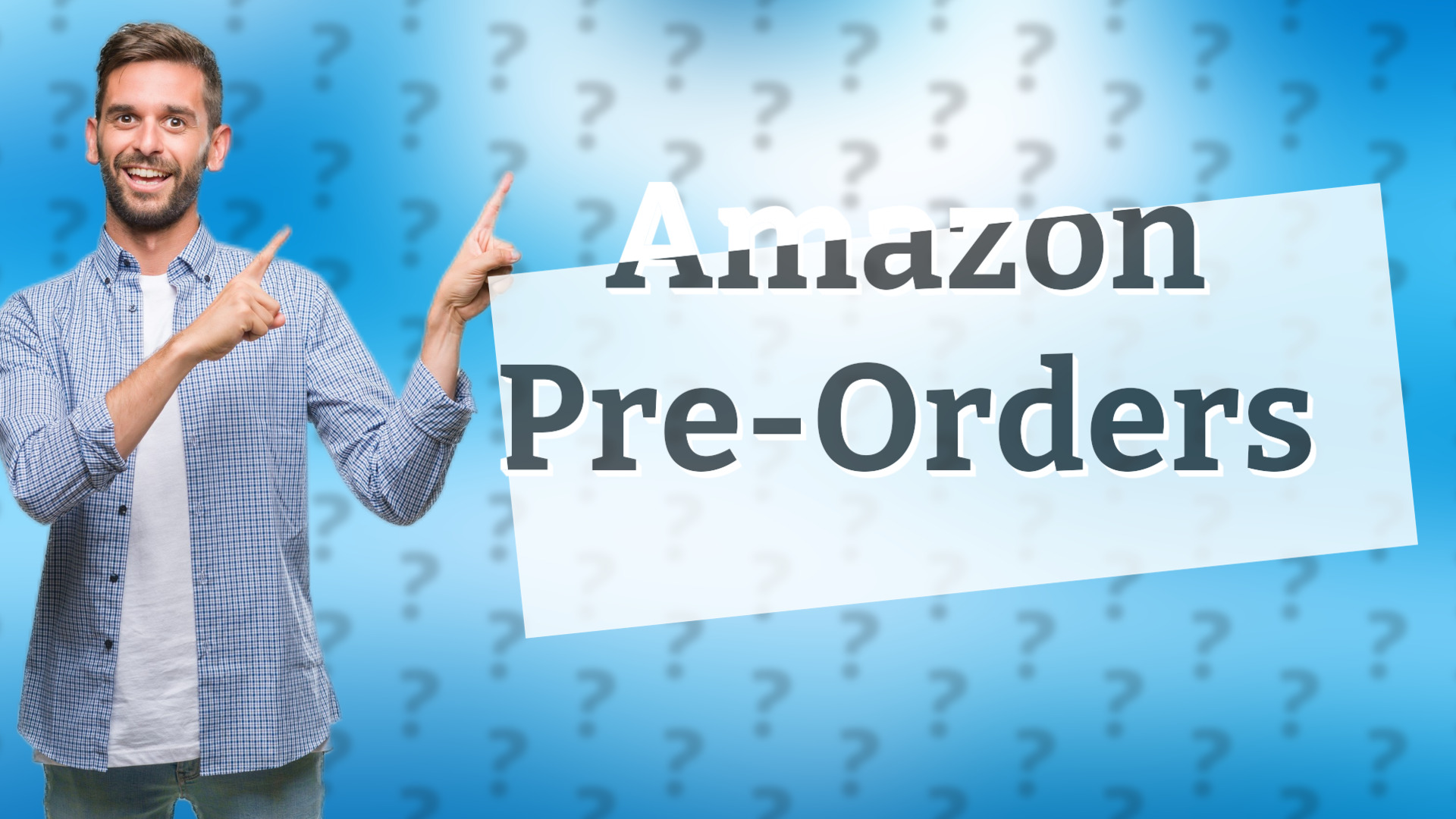 Amazon Pre-Orders