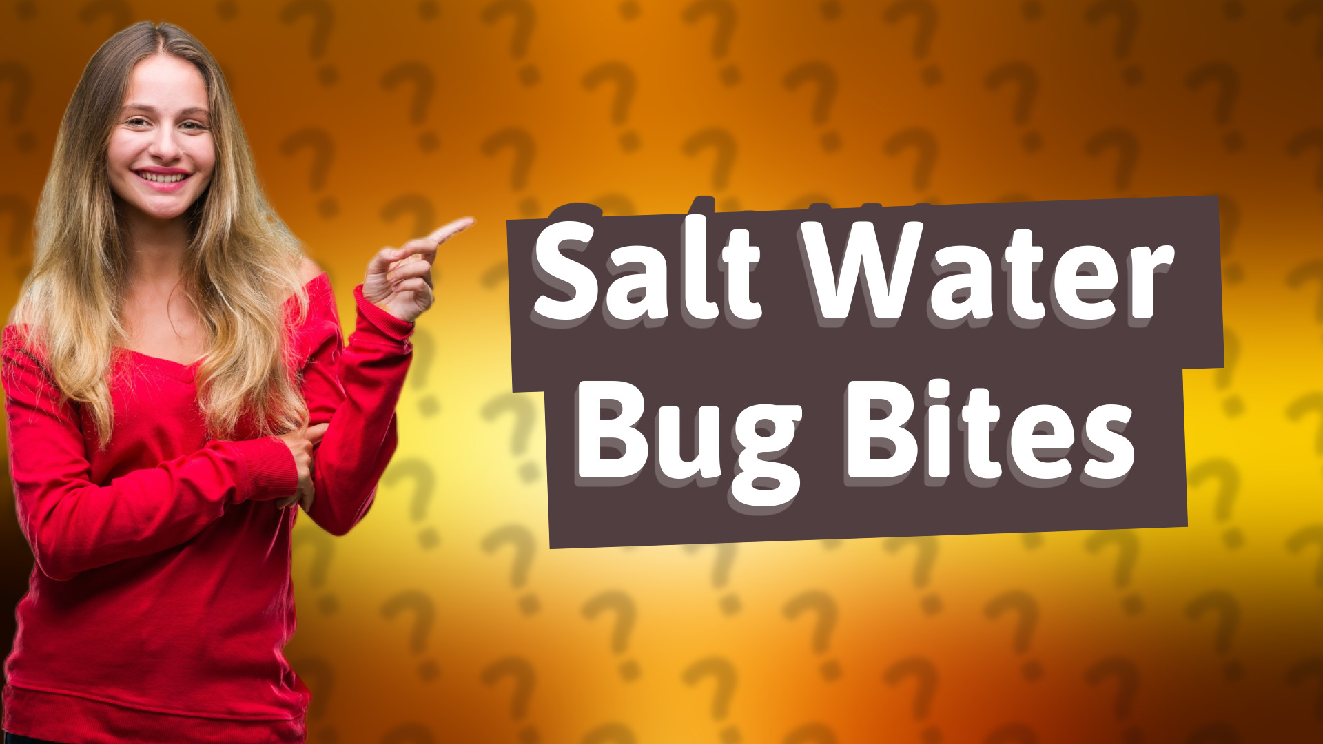 Salt Water Bug Bites