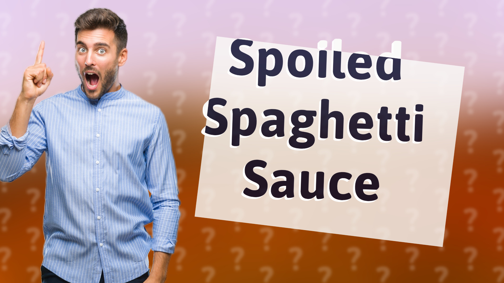 Spoiled Spaghetti Sauce