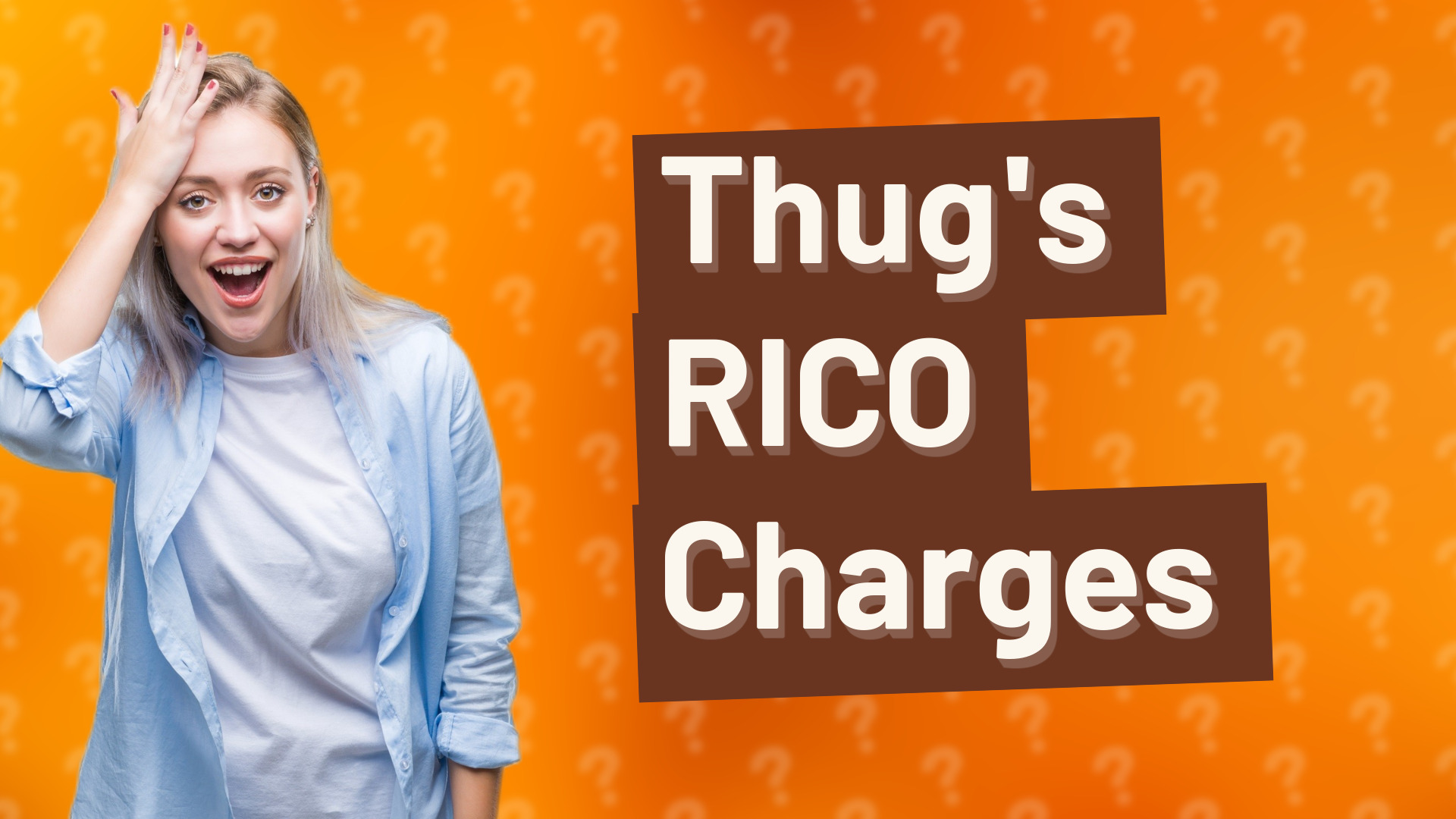 Thug's RICO Charges