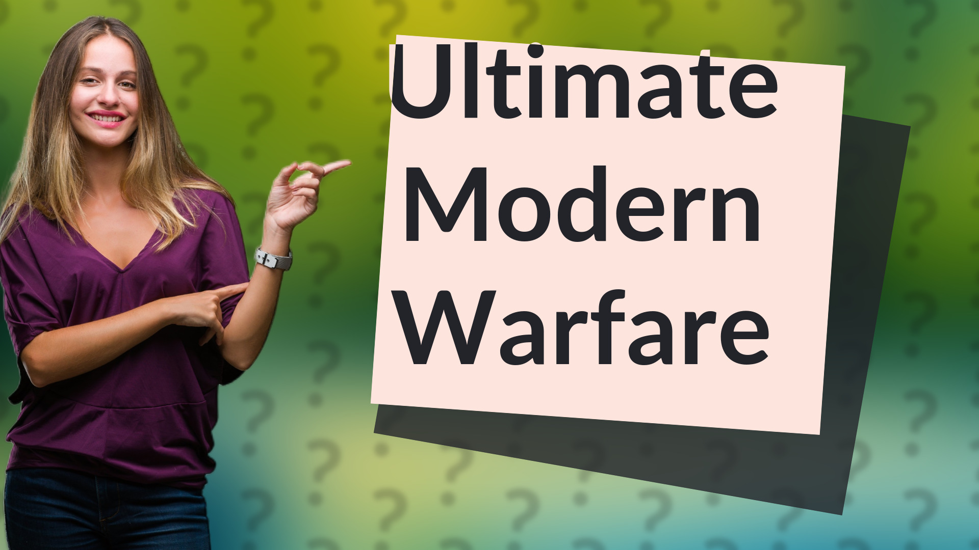 Ultimate Modern Warfare