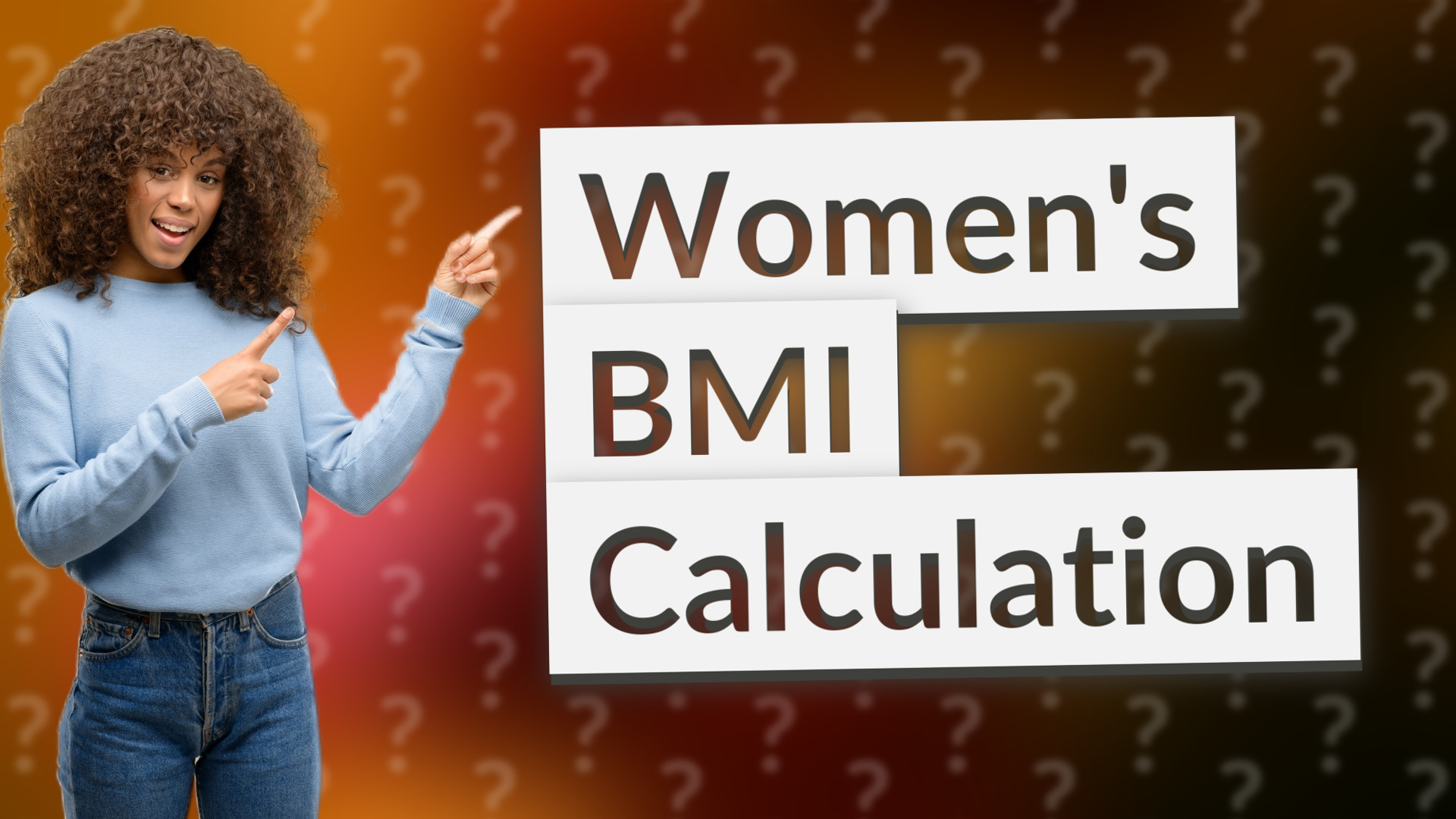 Women's BMI Calculation