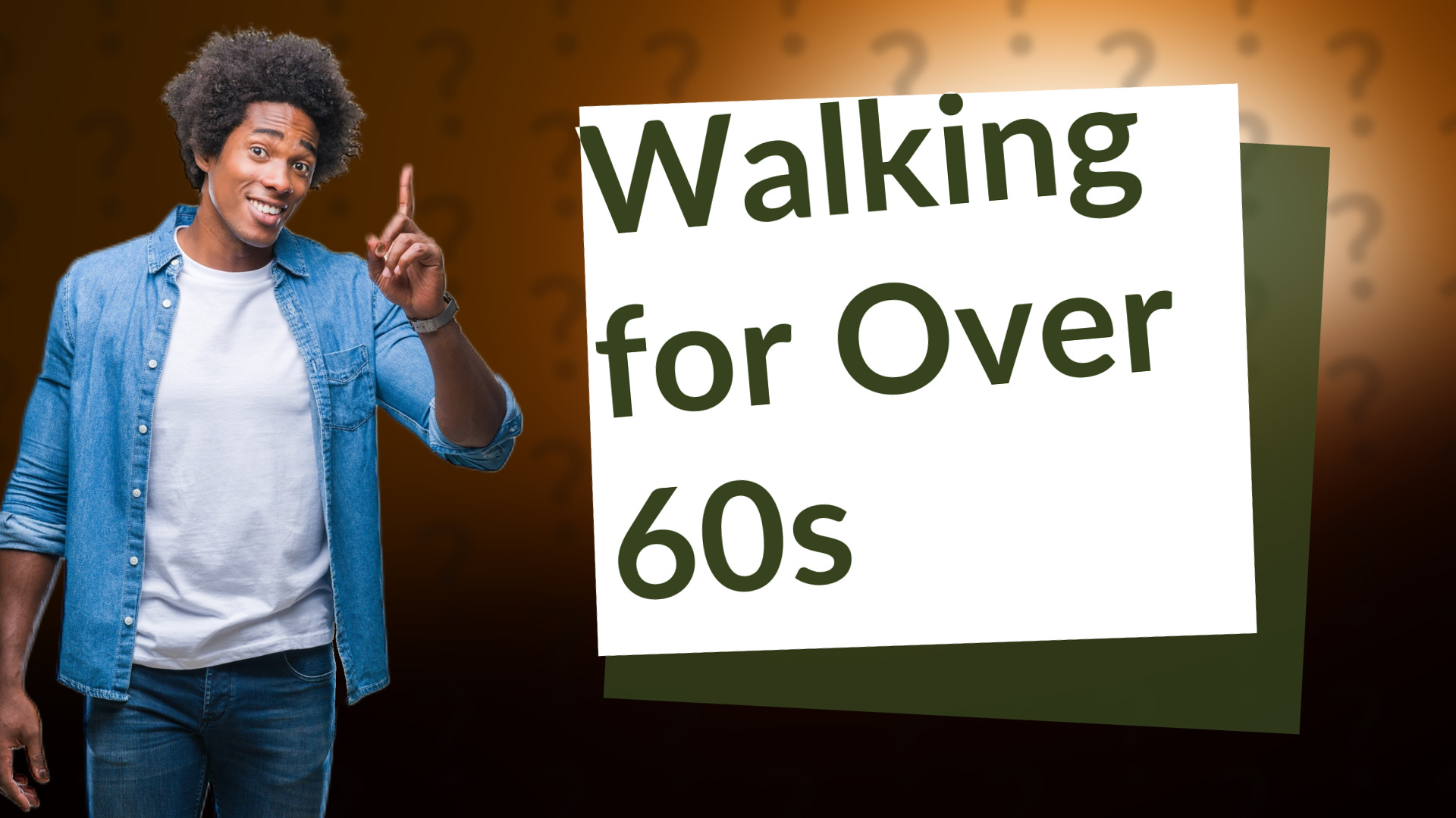 Walking for Over 60s