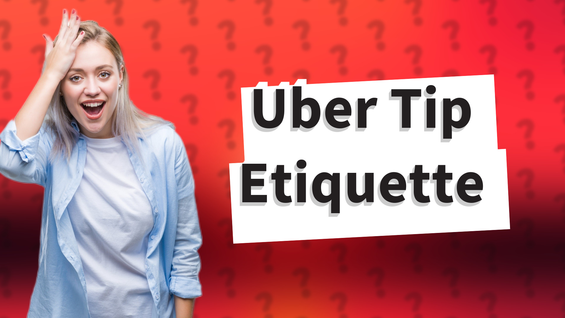 Uber Tip Etiquette