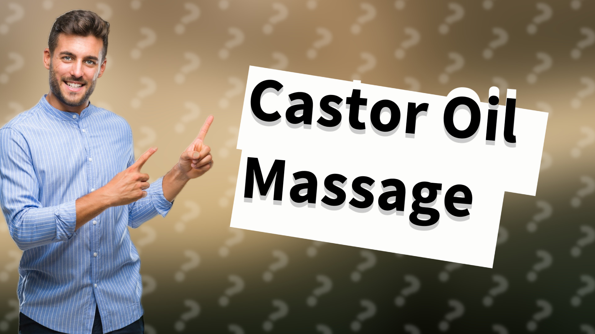 Castor Oil Massage