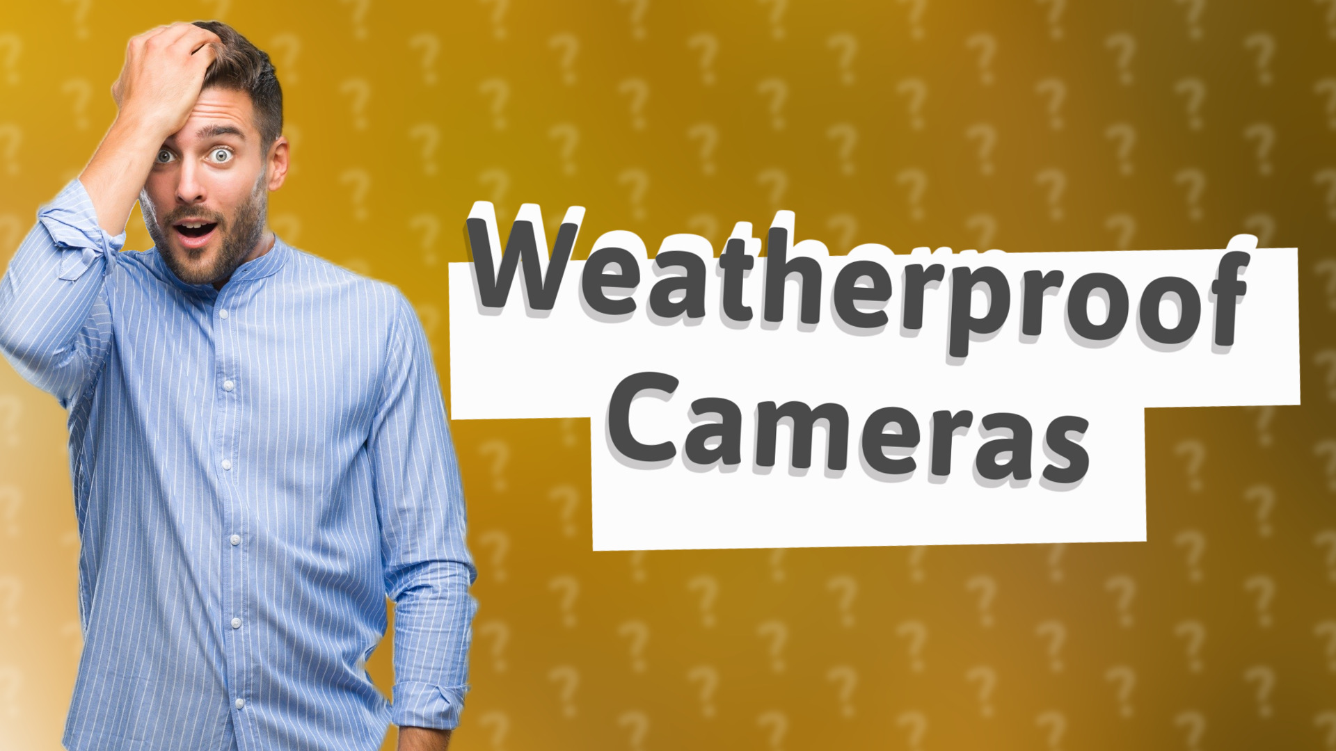 Weatherproof Cameras
