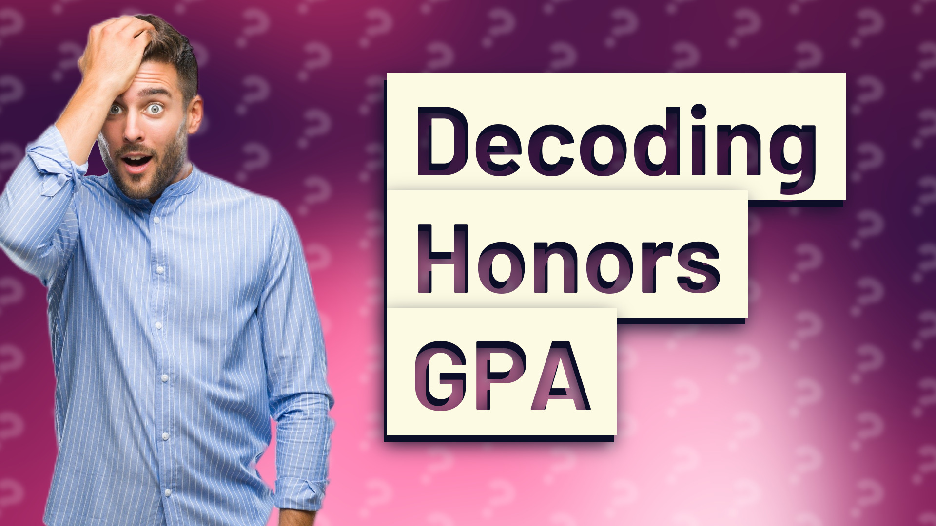 Decoding Honors GPA