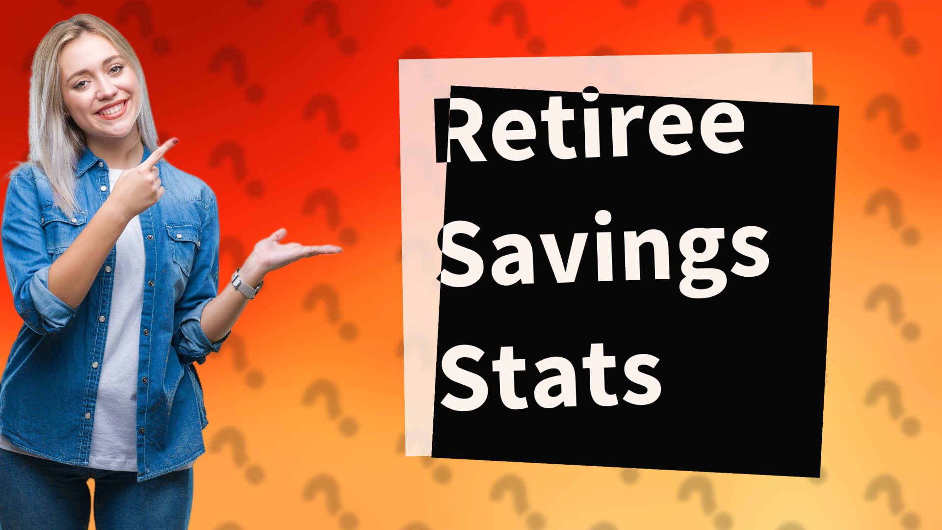 Retiree Savings Stats