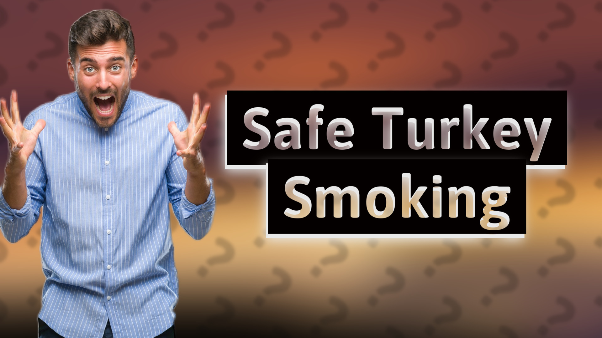 Safe Turkey Smoking