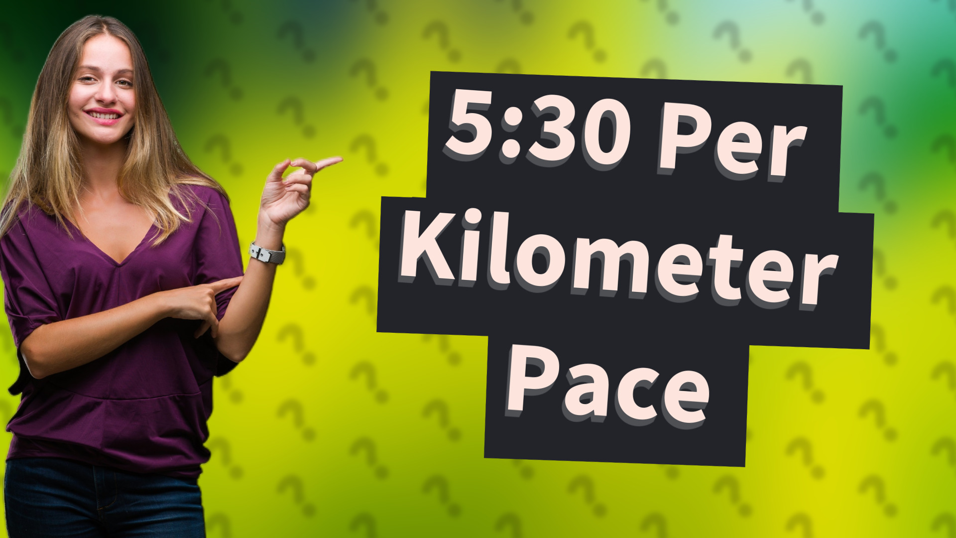 5:30 Per Kilometer Pace