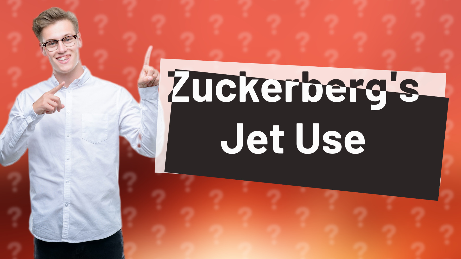 Zuckerberg's Jet Use
