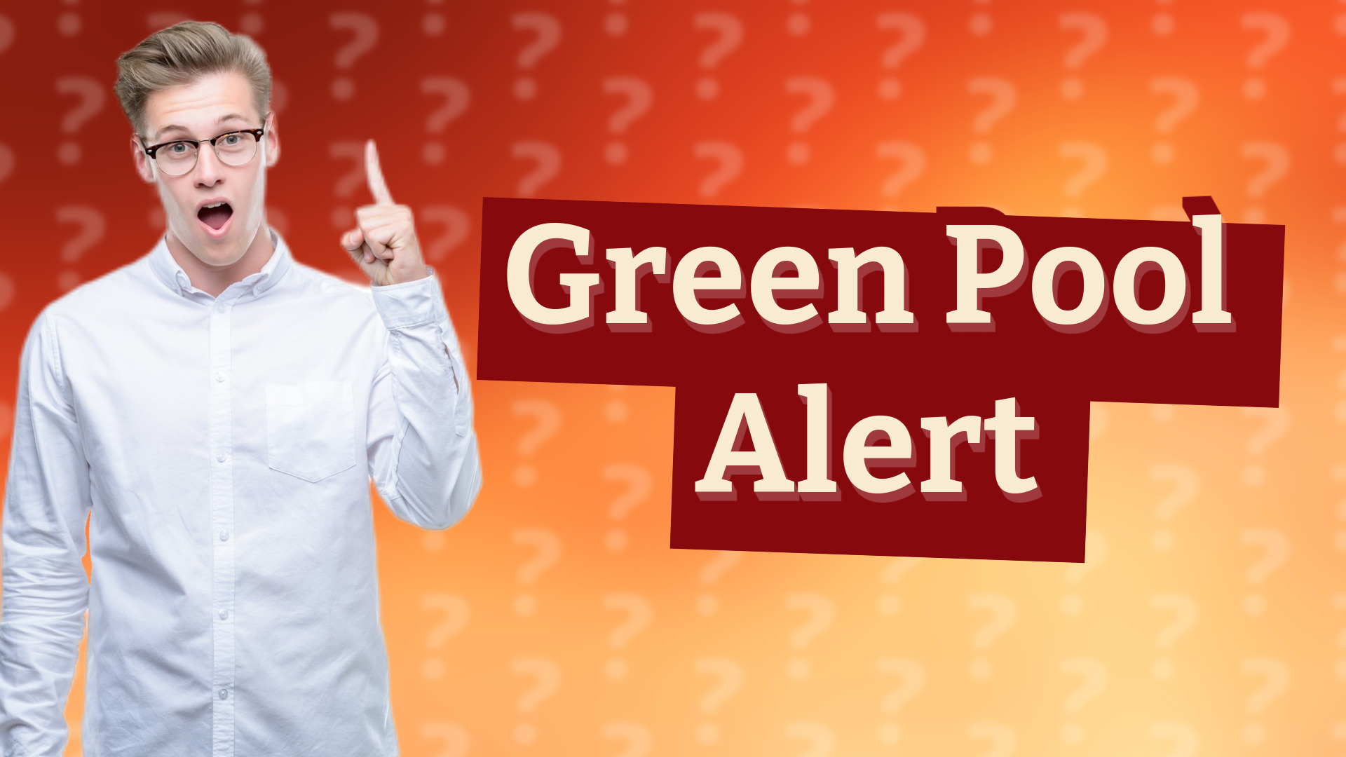 Green Pool Alert