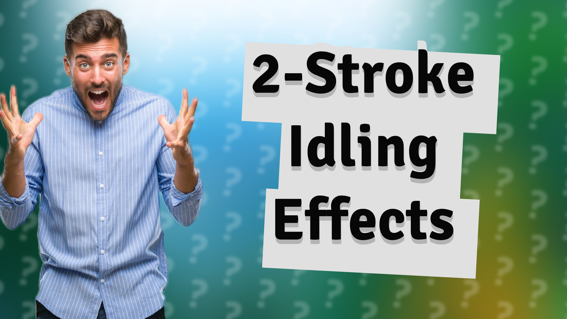 2-Stroke Idling Effects