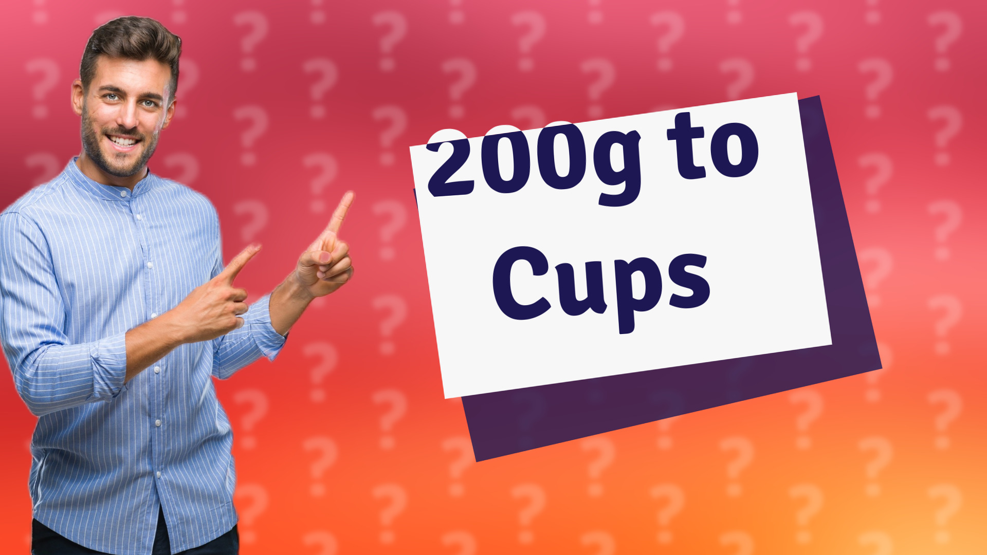 200g to Cups