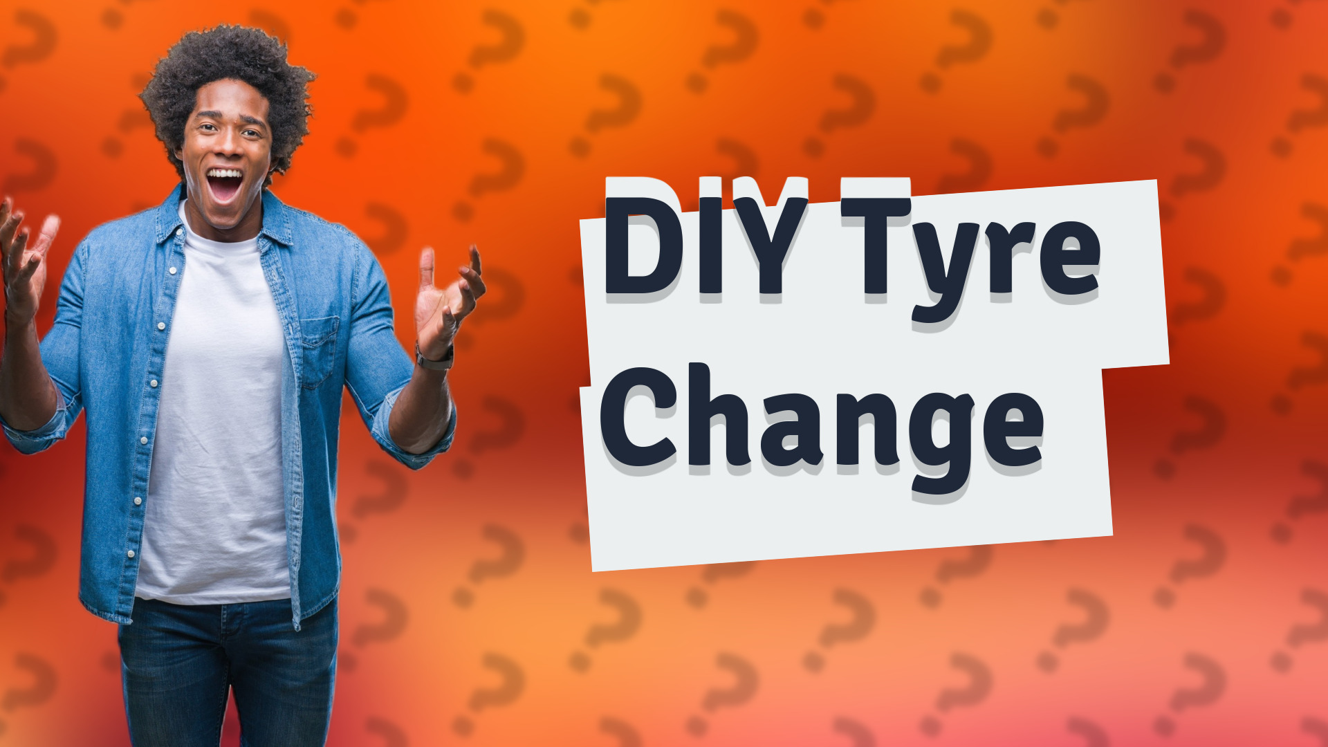 DIY Tyre Change