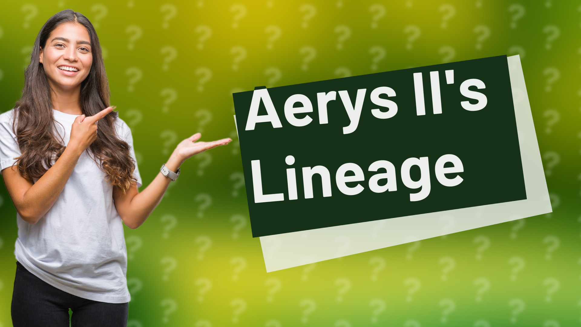 Aerys II's Lineage