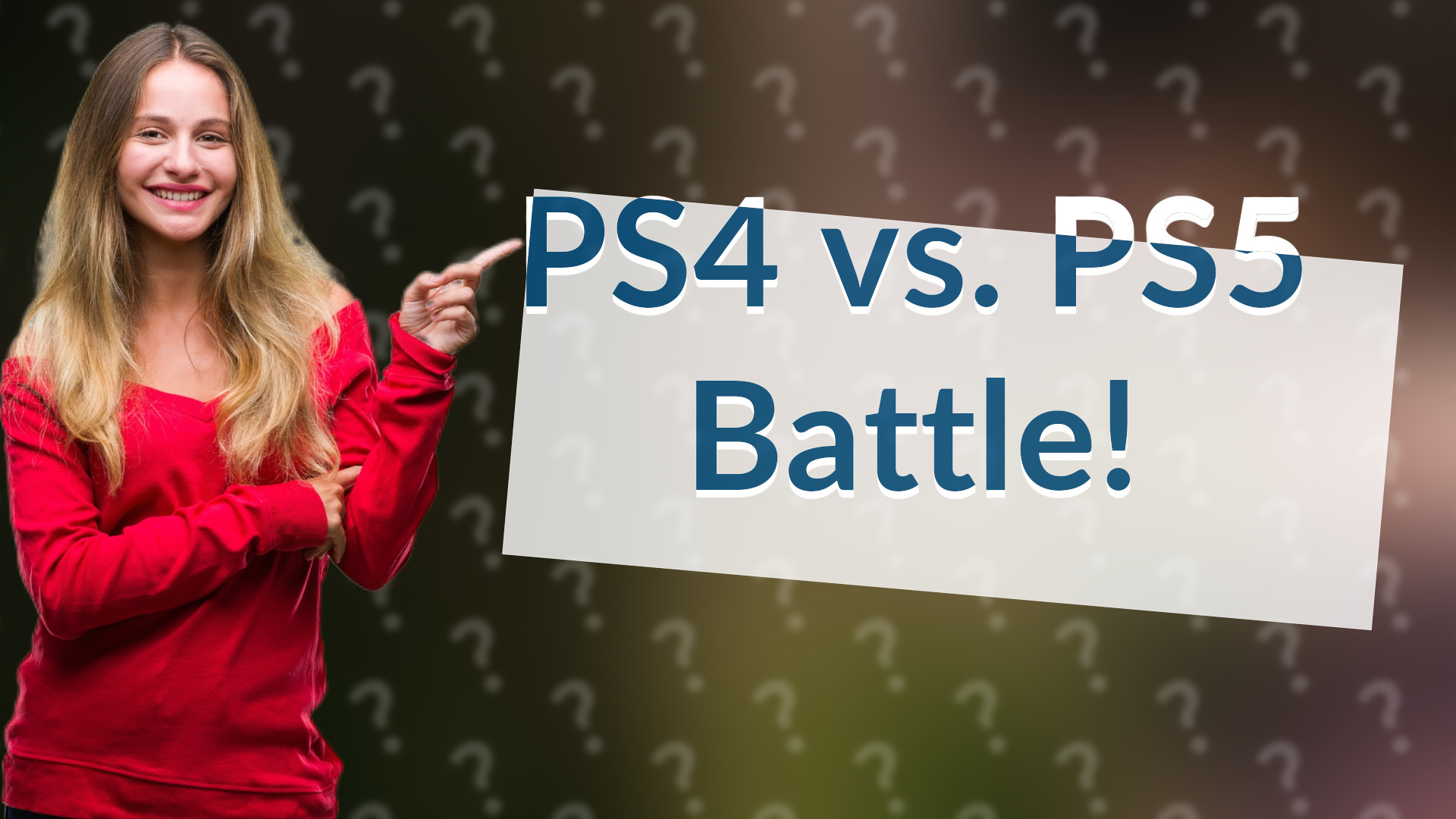PS4 vs. PS5 Battle!
