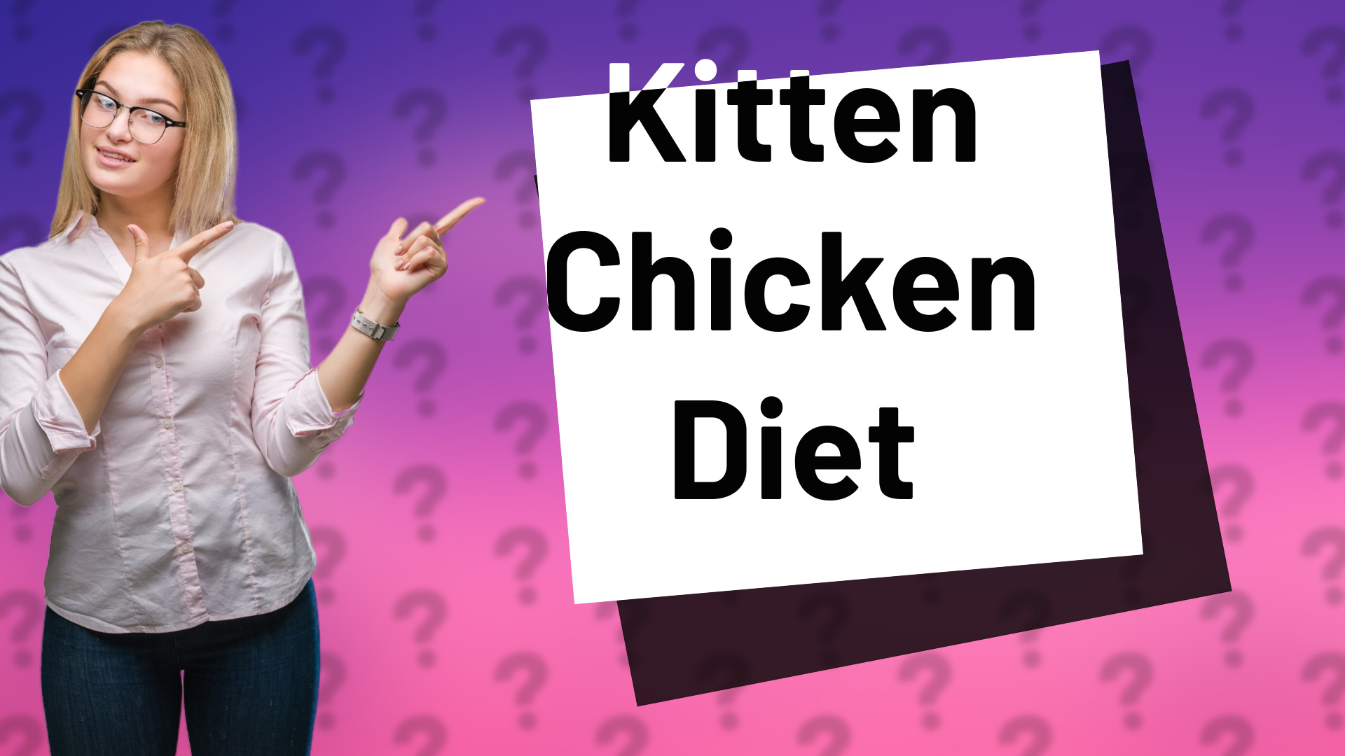 Kitten Chicken Diet