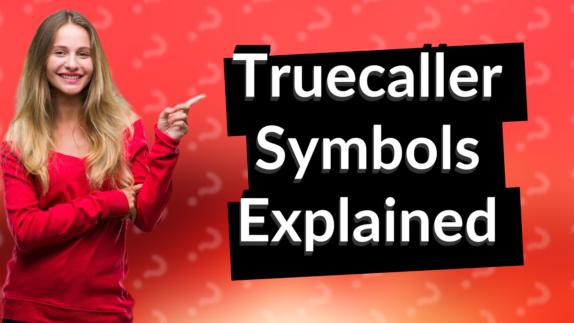 Truecaller Symbols Explained