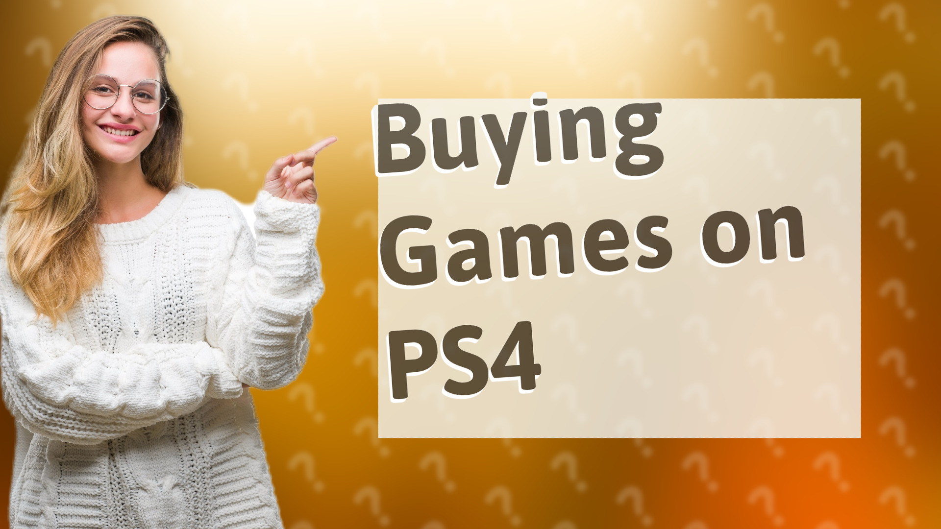 Buying Games on PS4
