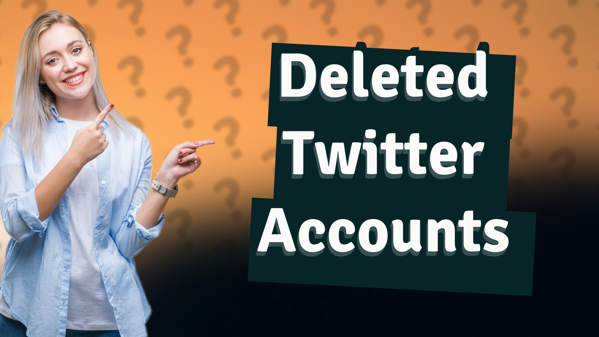 Deleted Twitter Accounts