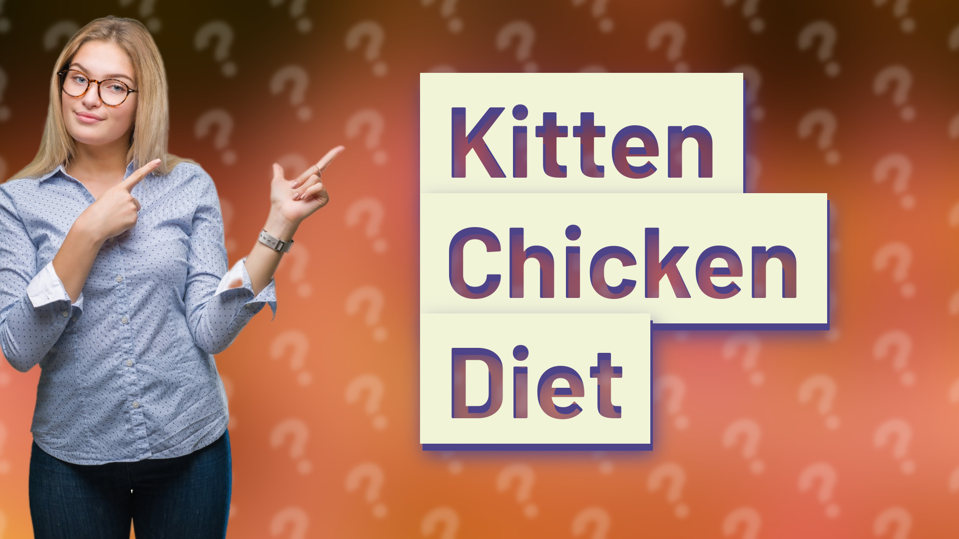 Kitten Chicken Diet