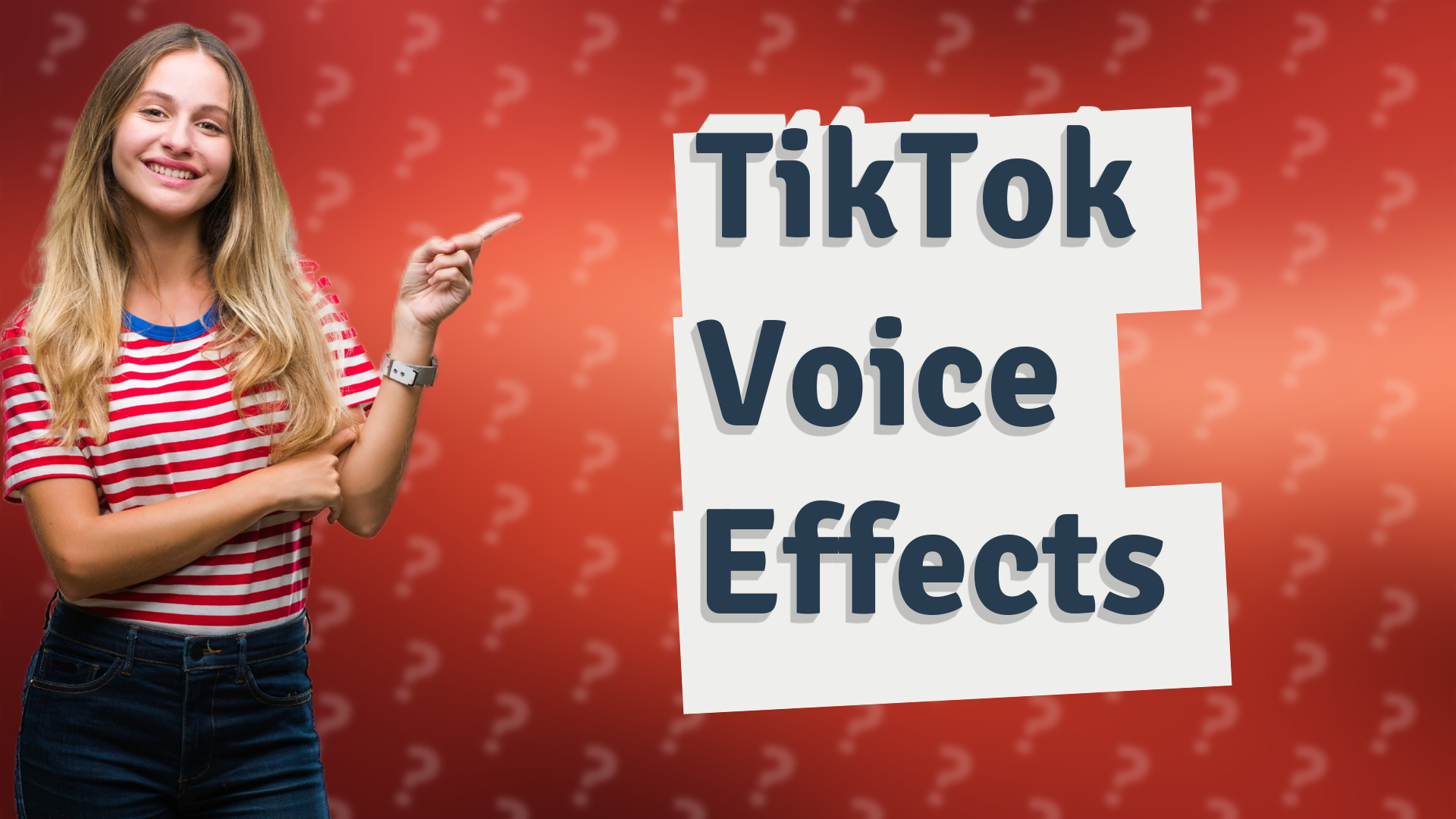 TikTok Voice Effects
