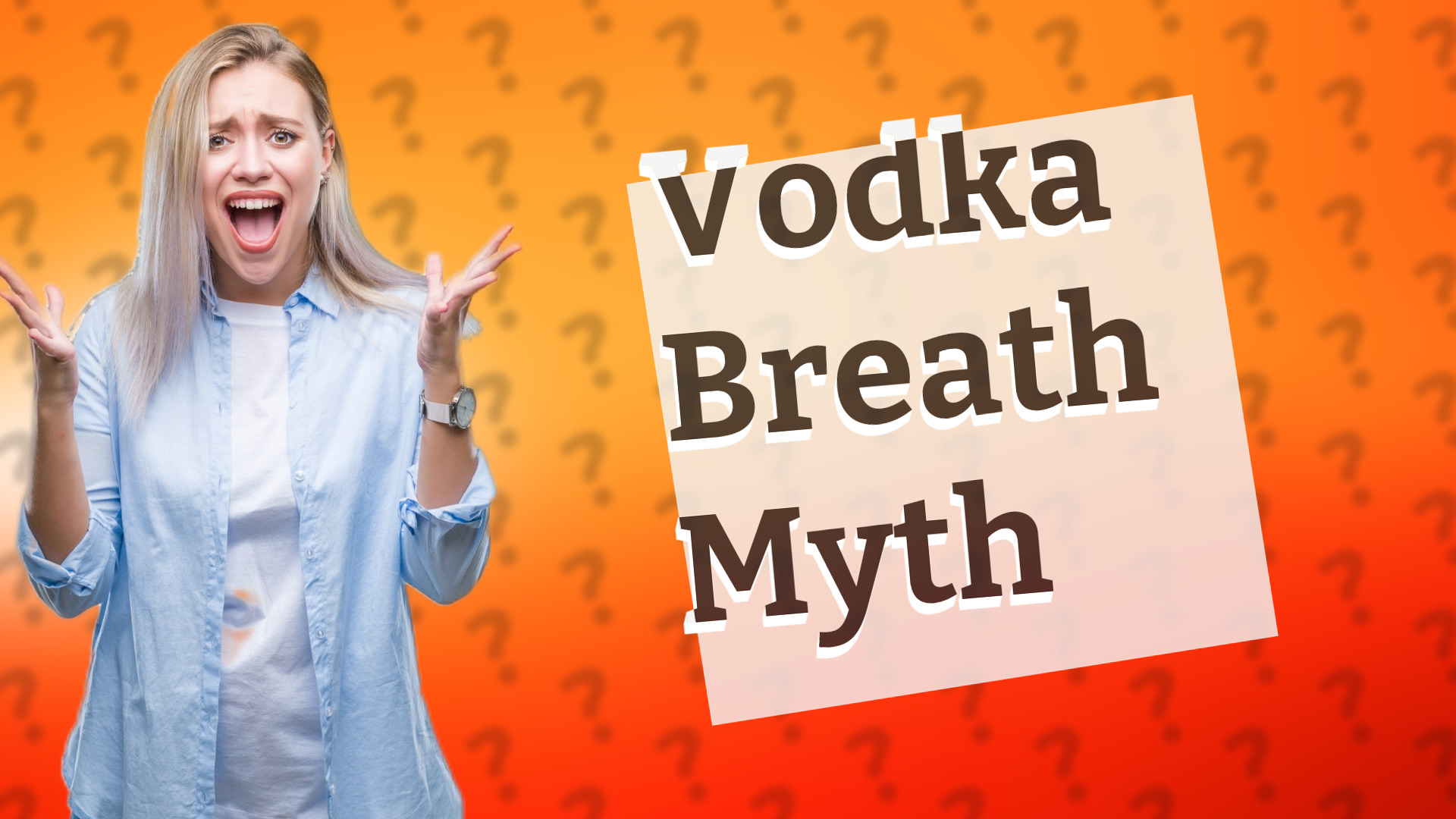 Vodka Breath Myth