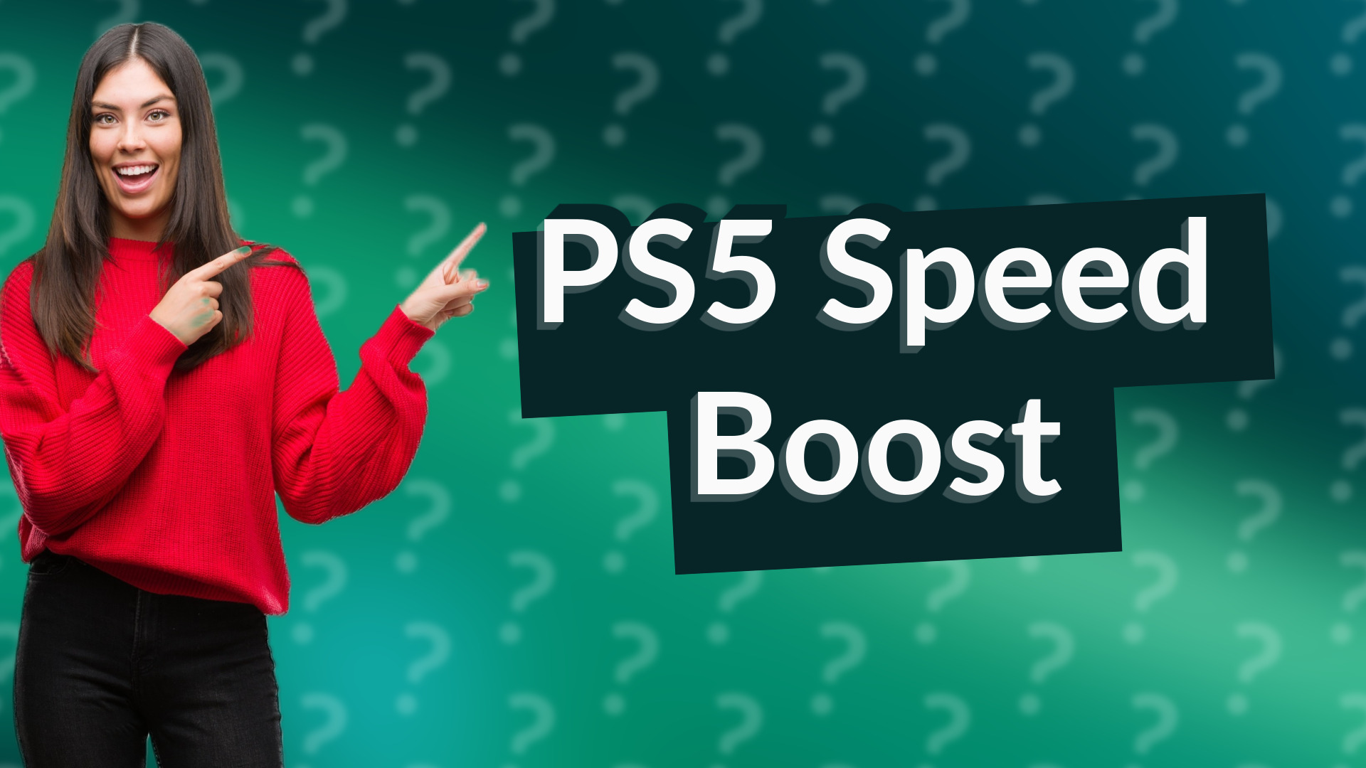 PS5 Speed Boost