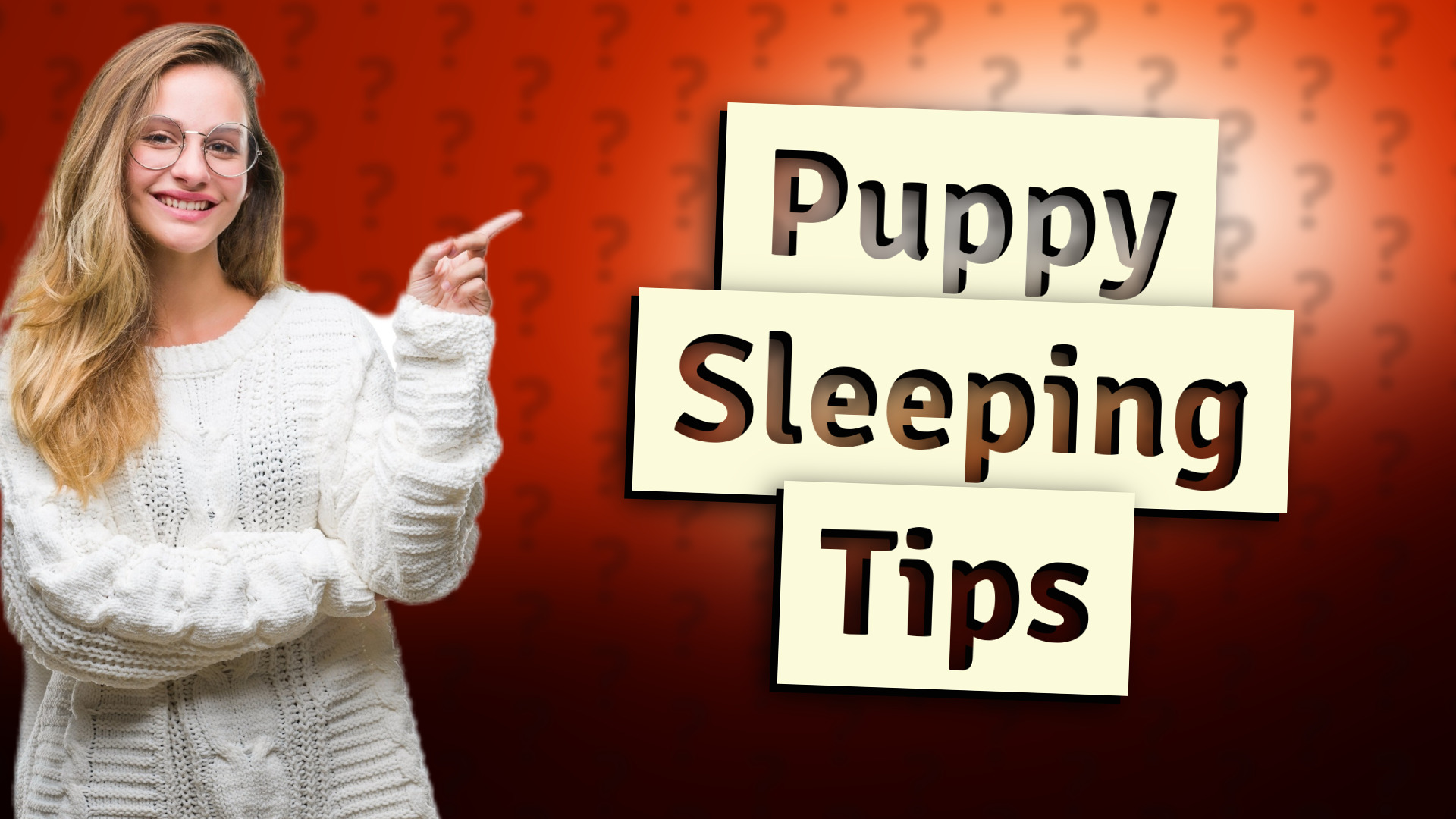 Puppy Sleeping Tips