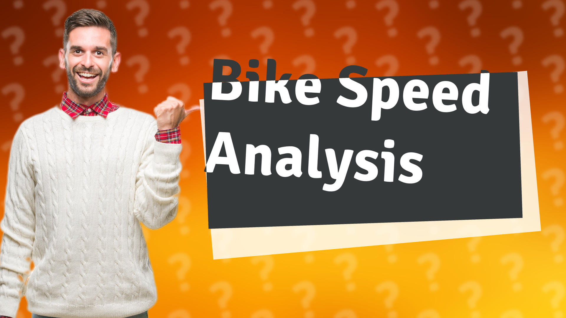 Bike Speed Analysis