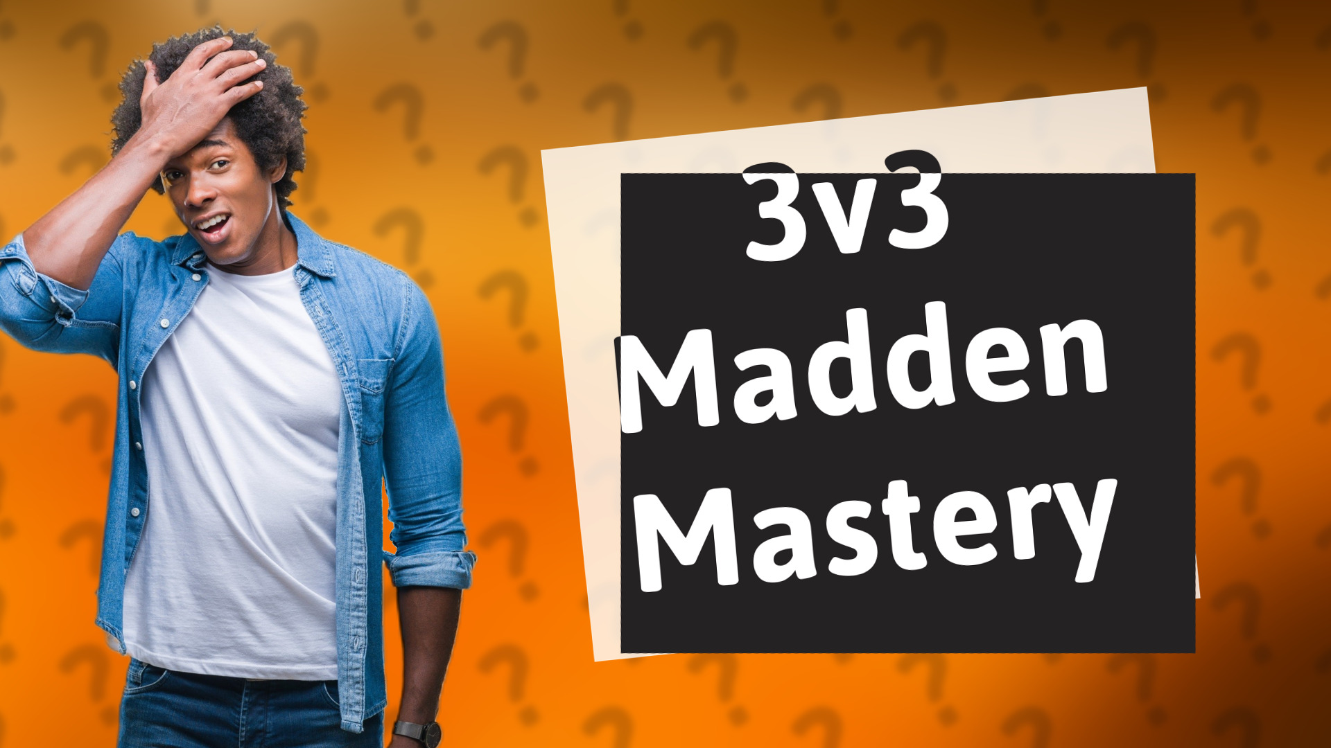 3v3 Madden Mastery