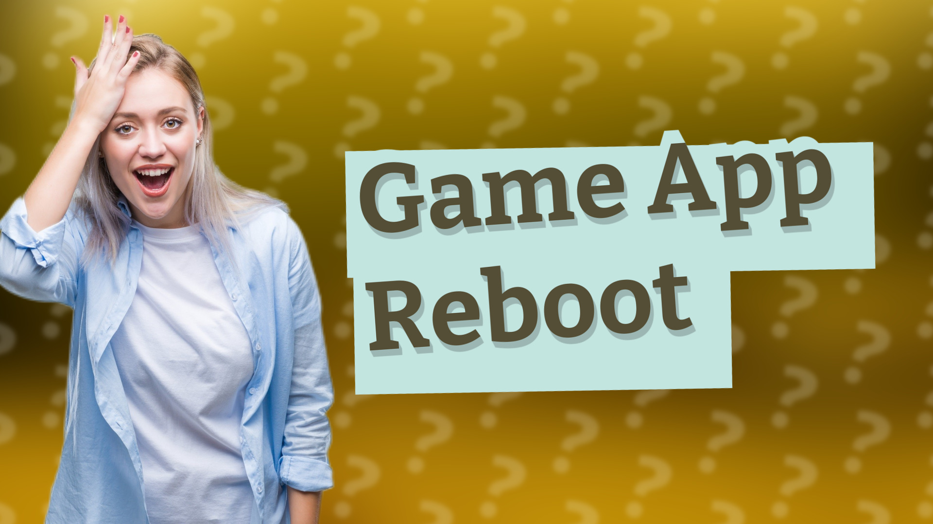 Game App Reboot