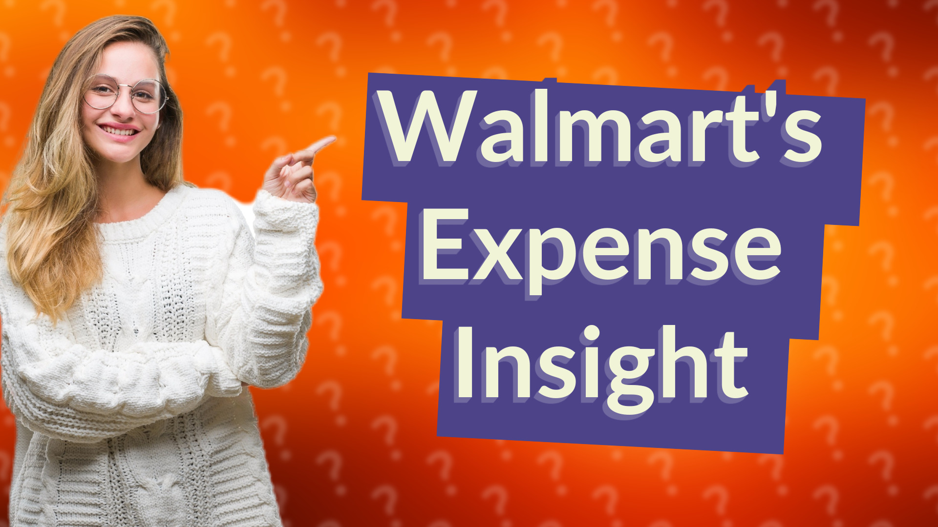Walmart's Expense Insight