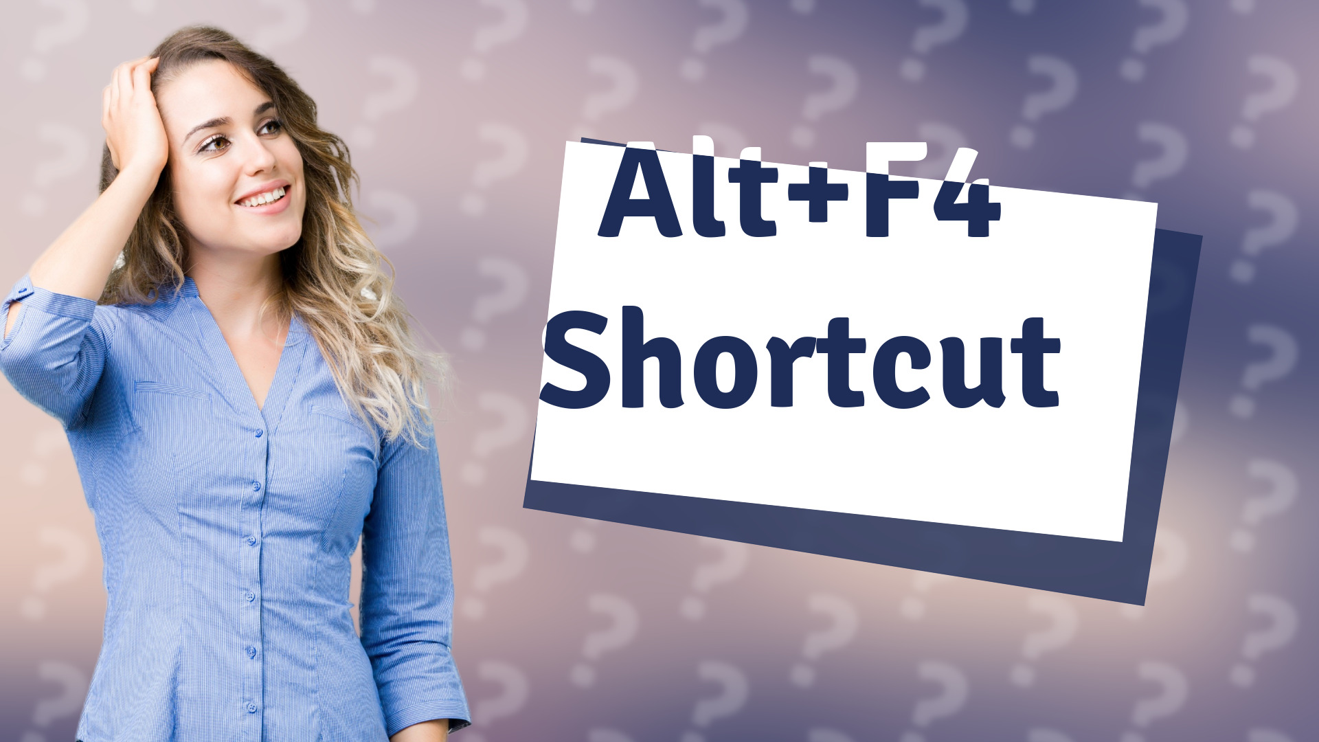 Alt+F4 Shortcut