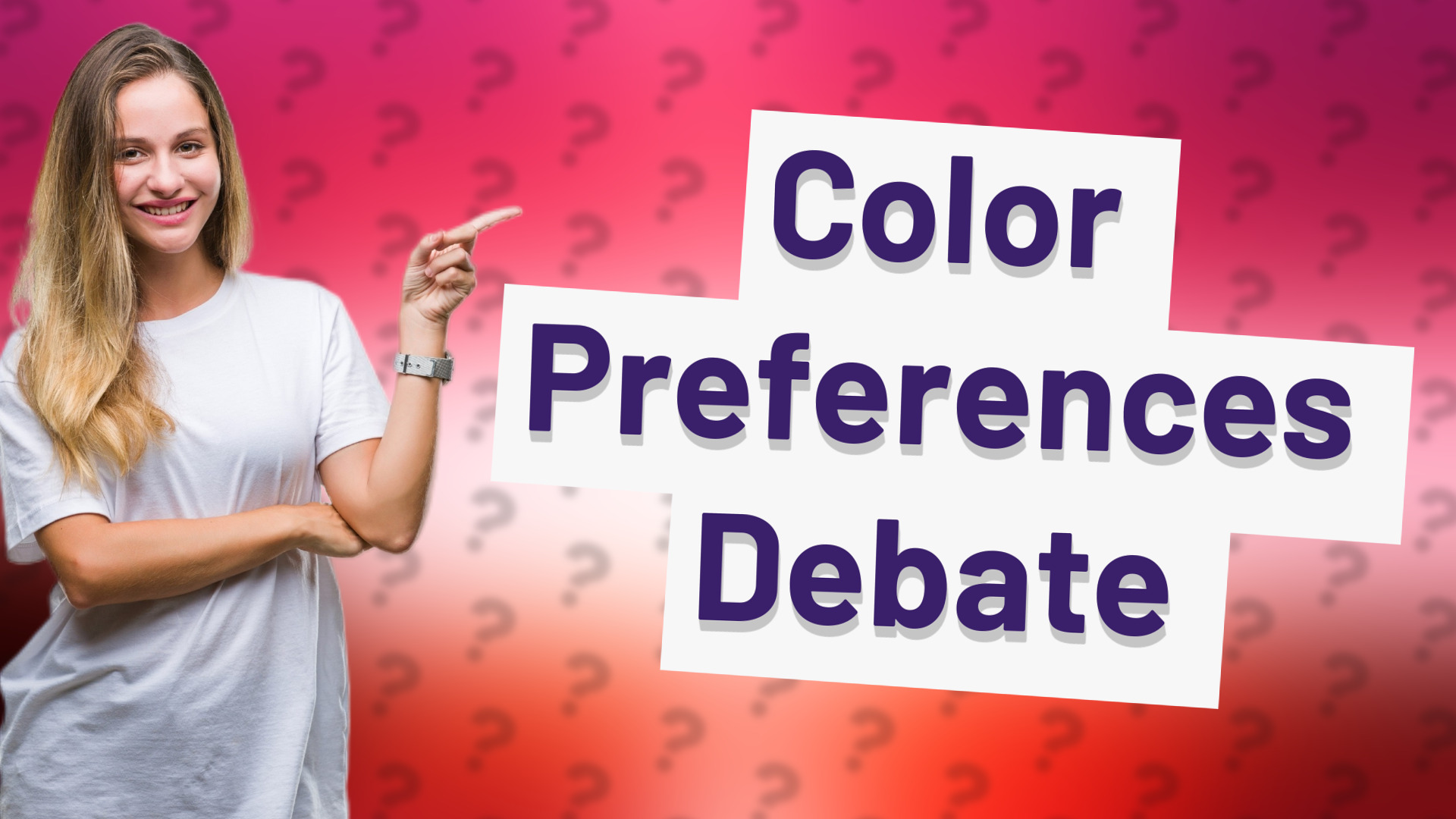 Color Preferences Debate