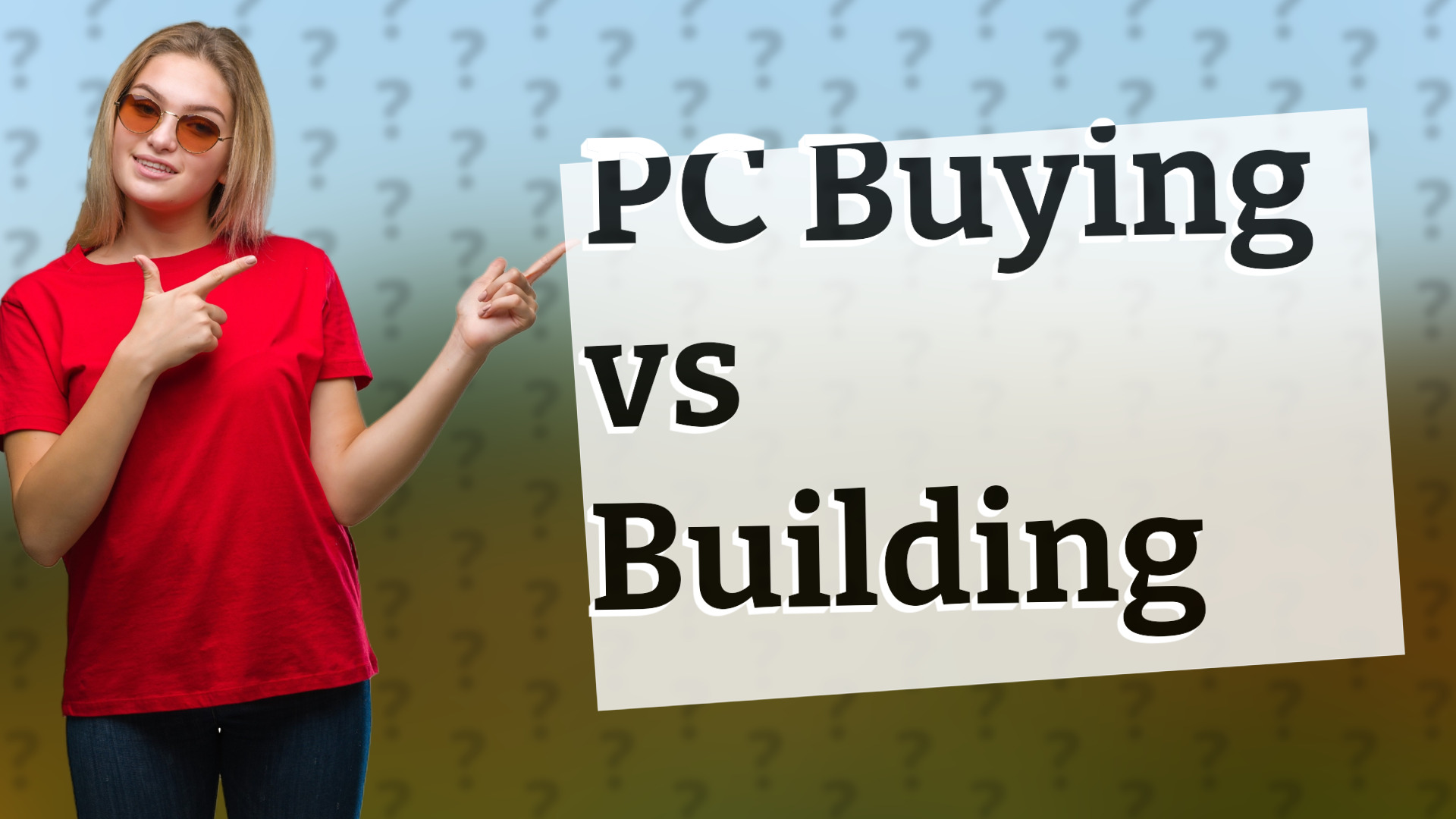 PC Buying vs Building