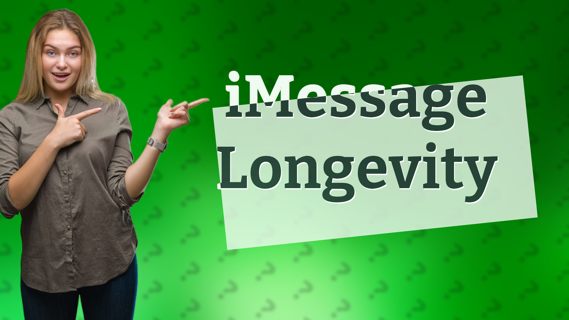 iMessage Longevity
