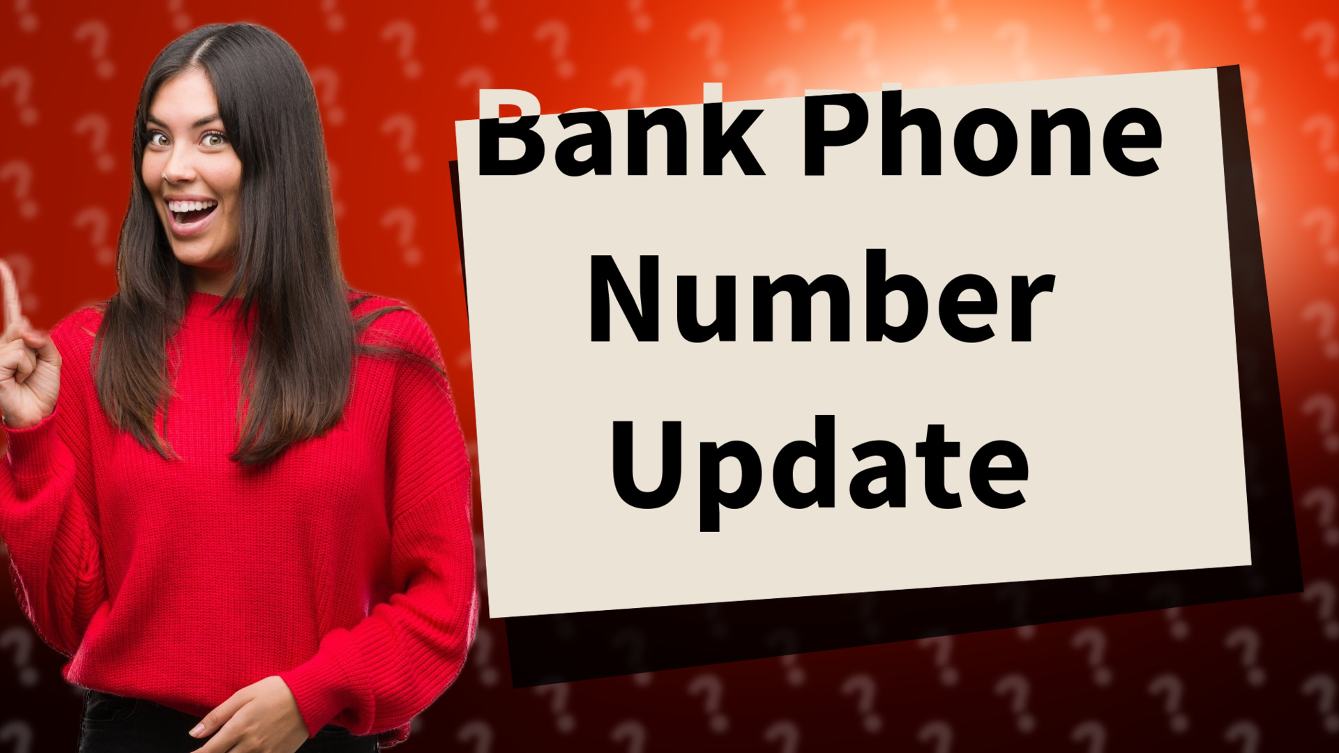Bank Phone Number Update