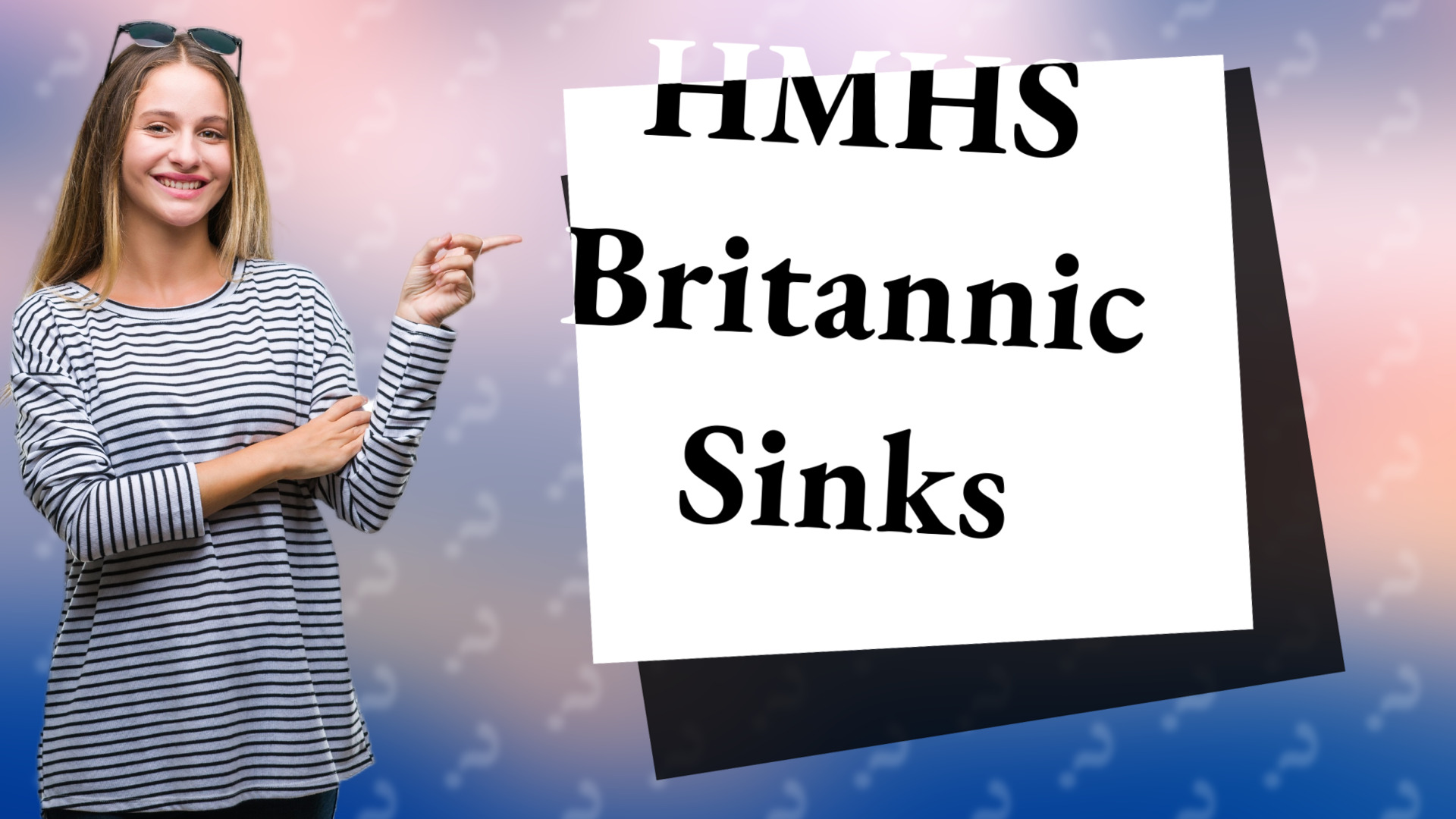HMHS Britannic Sinks