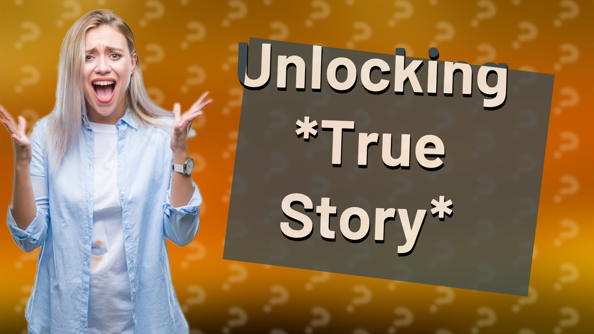 Unlocking *True Story*