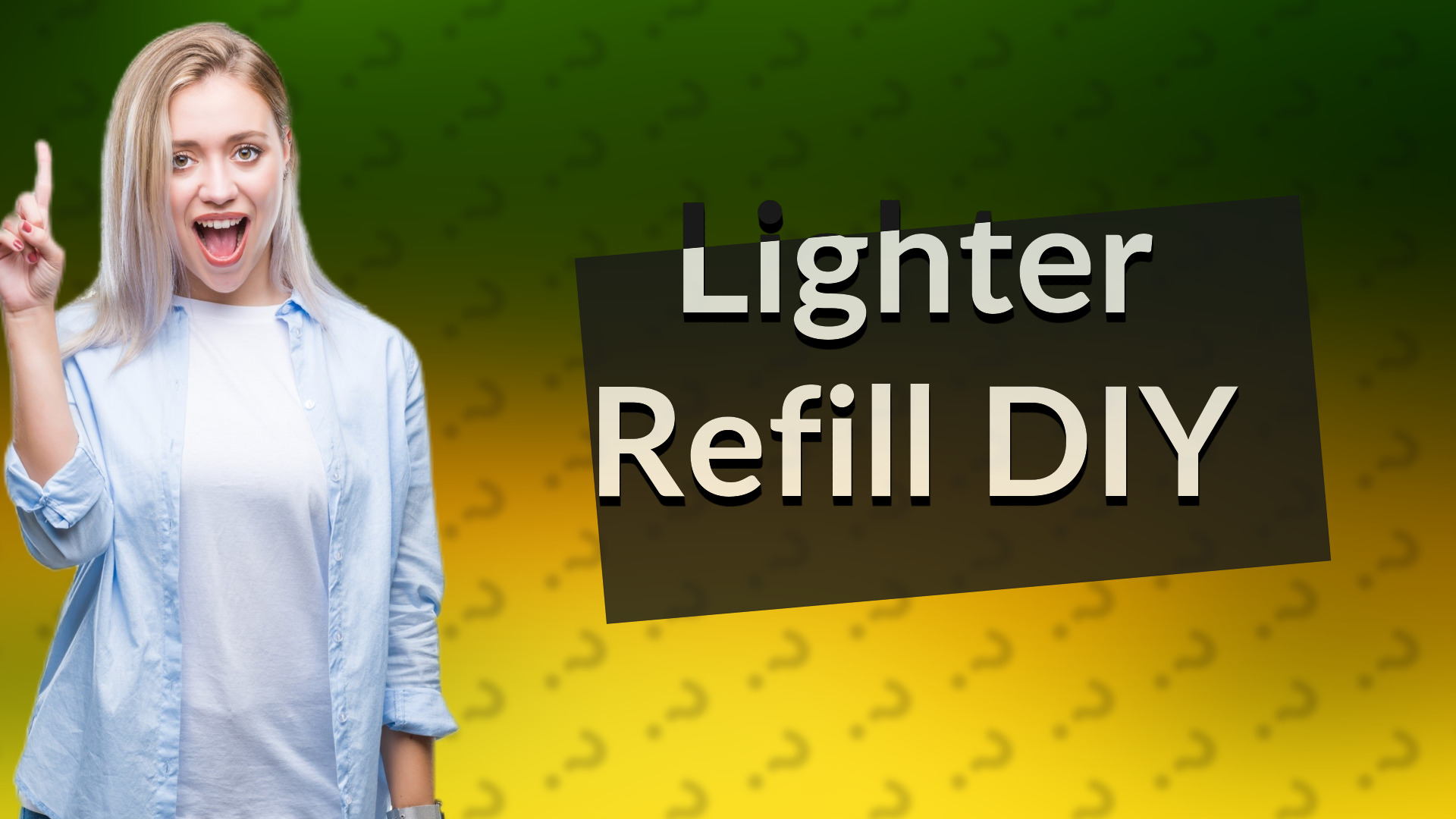 Lighter Refill DIY