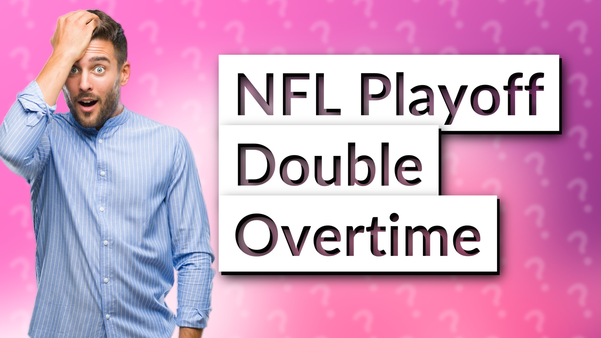 NFL Playoff Double Overtime