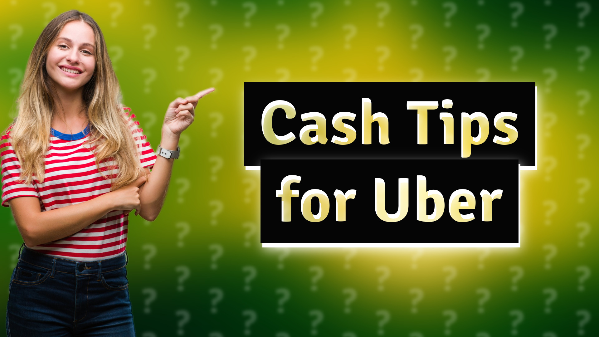 Cash Tips for Uber