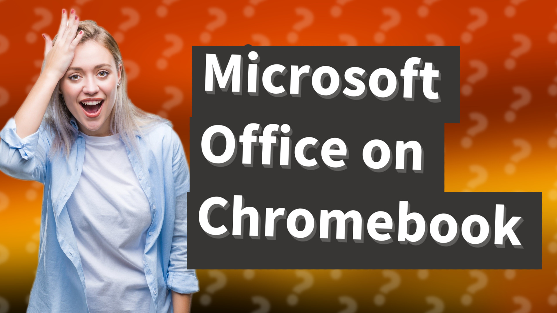 Microsoft Office on Chromebook