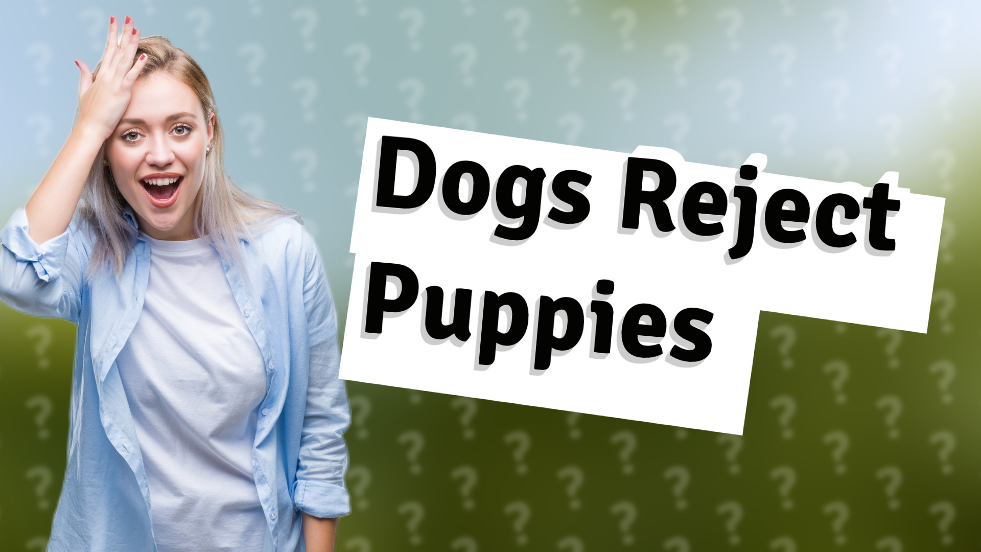 Dogs Reject Puppies