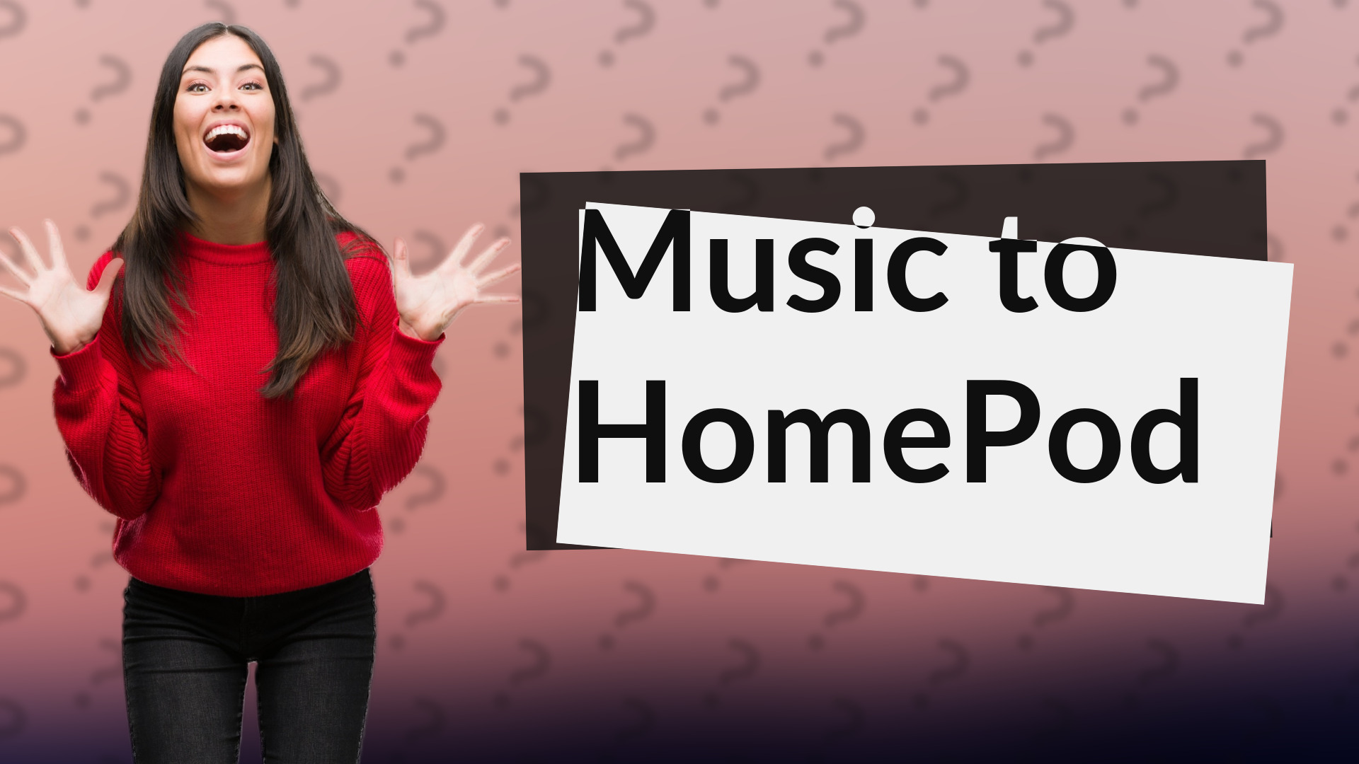 Music to HomePod